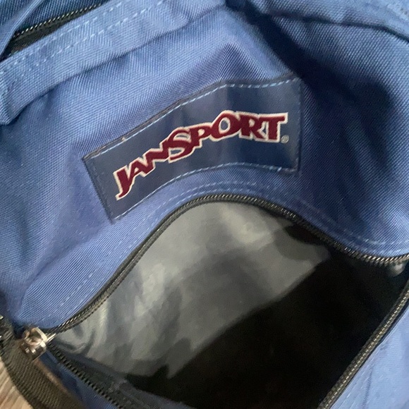 Navy Blue Jan Sport Digital Laptop Backpack - Picture 10 of 12